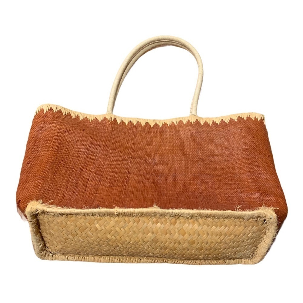 BATH & BODY WORKS Straw Tote Bag Purse